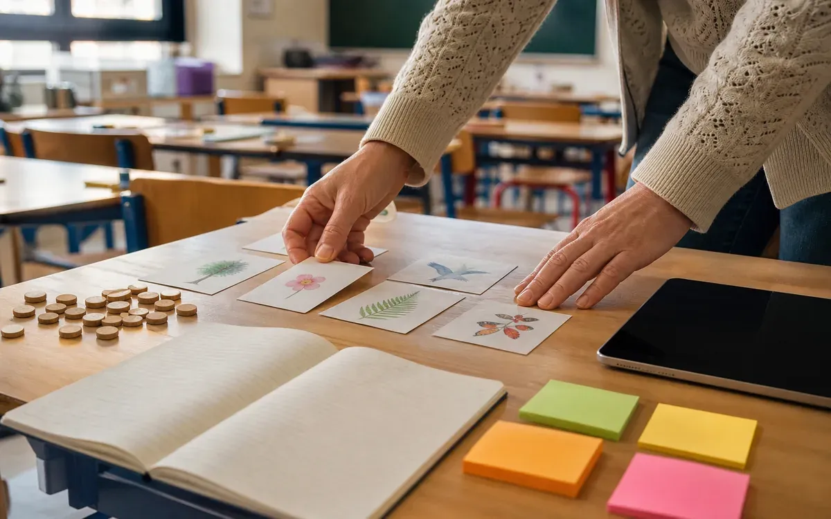 Les outils pédagogiques prennent sens dans les gestes de classe