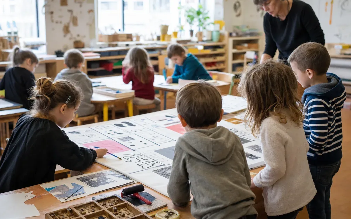 La pédagogie Freinet organise la liberté de travailler ensemble