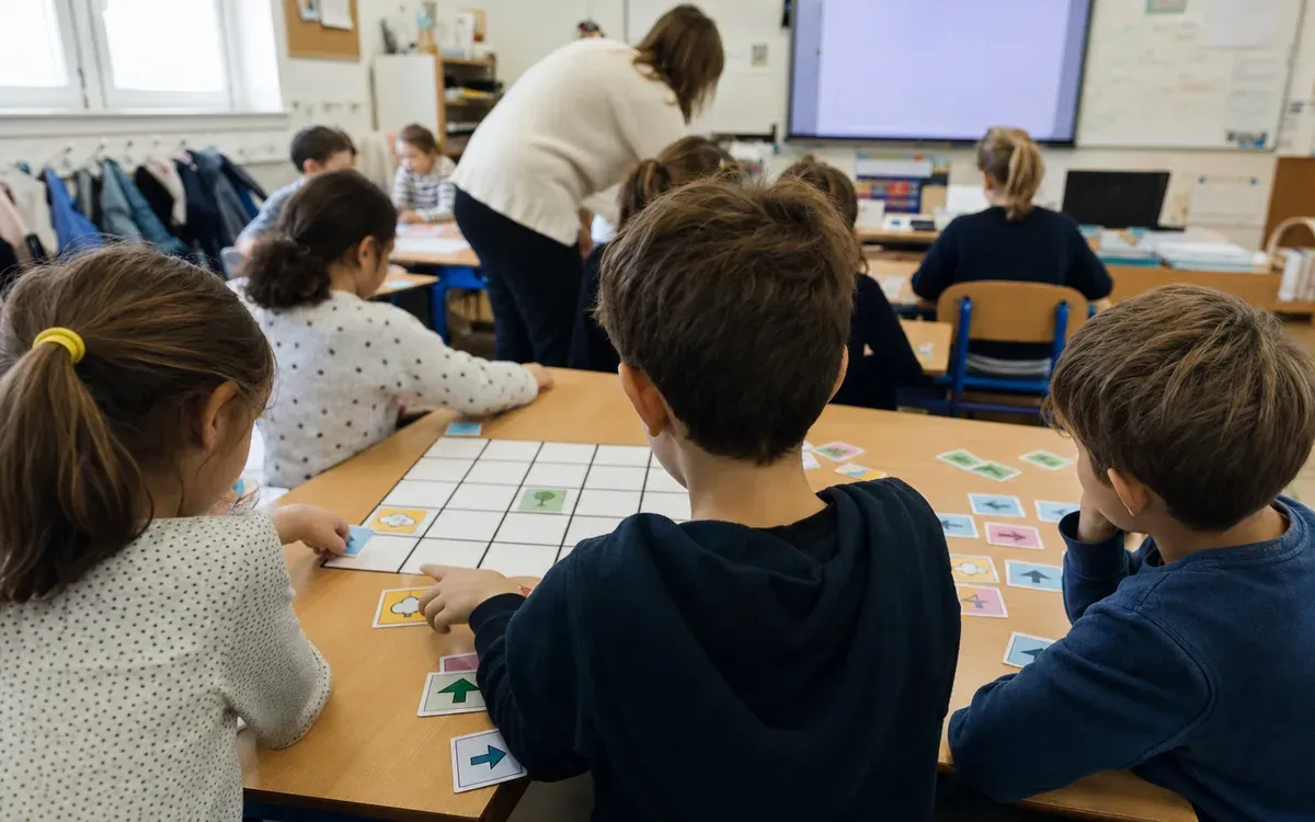 La programmation à l’école primaire organise l’année et le codage