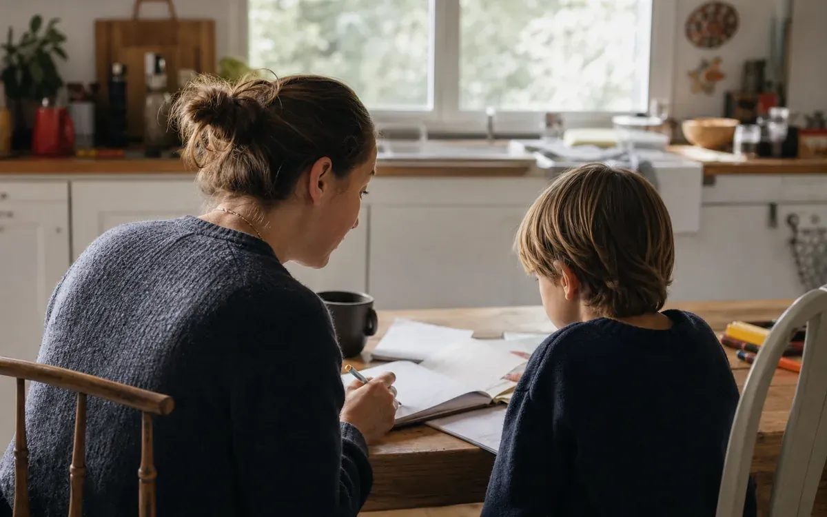 Comment soutenir un enfant en difficulté scolaire sans l’épuiser