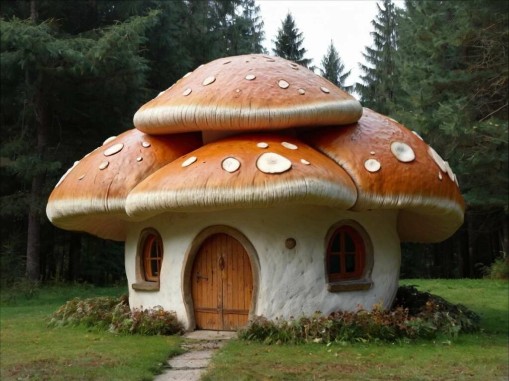 maison champignon